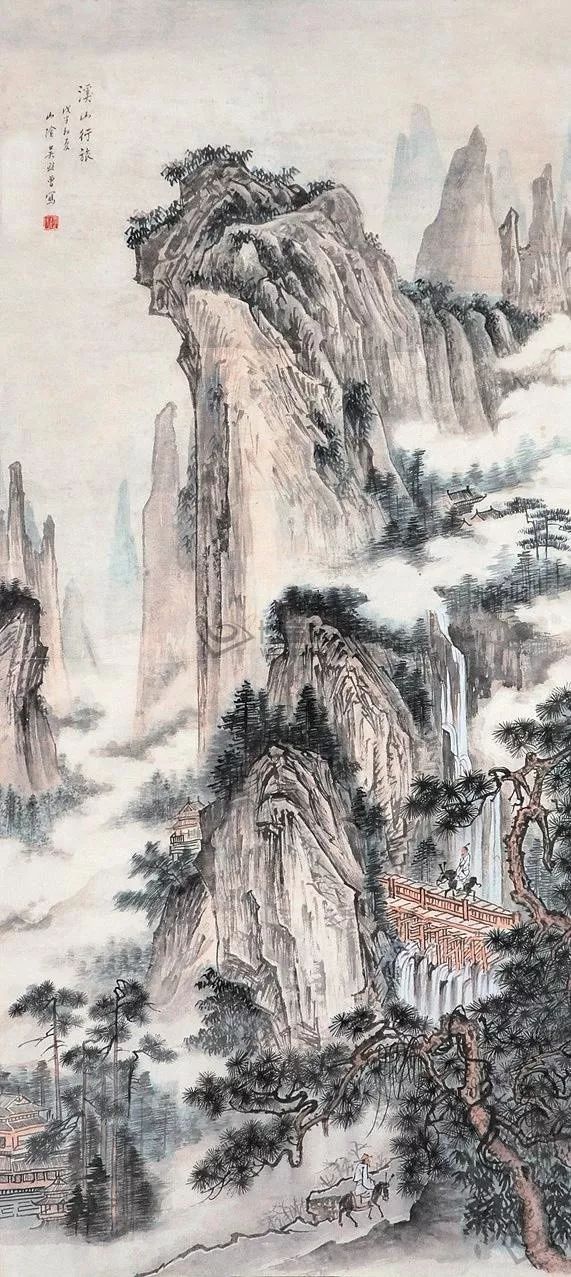 王维静心法，山水意境中的福彩3D探索